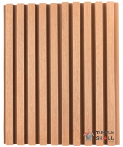 Реечная панель ДПК Narrow Lines, Siberian Pine (желтая)