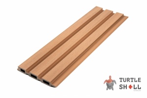 Реечная панель ДПК Fence Lines Siberian Pine (желтая)