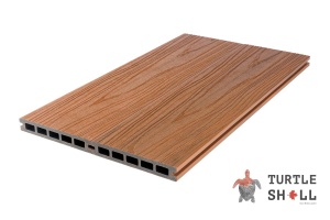 Террасная доска из ДПК Turtle Shell, Square, Thai Teak, Co-Extrusion