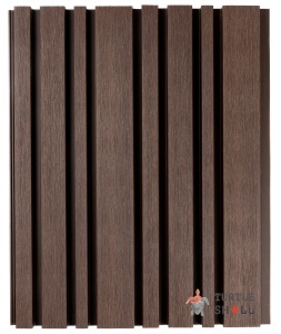 Речная стеновая панель ДПК Different Lines, Texas Hickory, Co-Extrusion